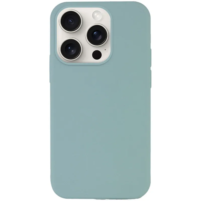 Чехол Silk Full Protective (AA) NO LOGO для Apple iPhone 14 Pro Max (6.7") – Бирюзовый / Turquoise. Фото 2 из 5