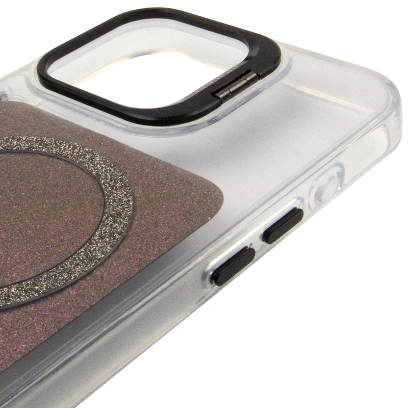Чохол TPU+PC Jewel Sparkle with MagSafe для Apple iPhone 16 Pro – Violet Shimmer. Фото 10 з 14