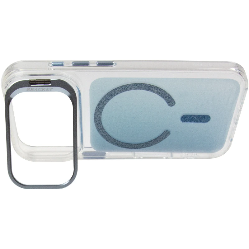 Чохол TPU+PC Jewel Sparkle with MagSafe для Apple iPhone 17 Pro (6.3") – Aqua Blue. Фото 8 з 8