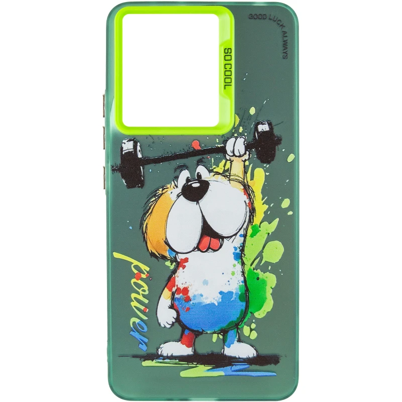 Чохол TPU+PC Street Art для Xiaomi Redmi Note 14 4G (Int. version) – Power. Фото 3 з 7