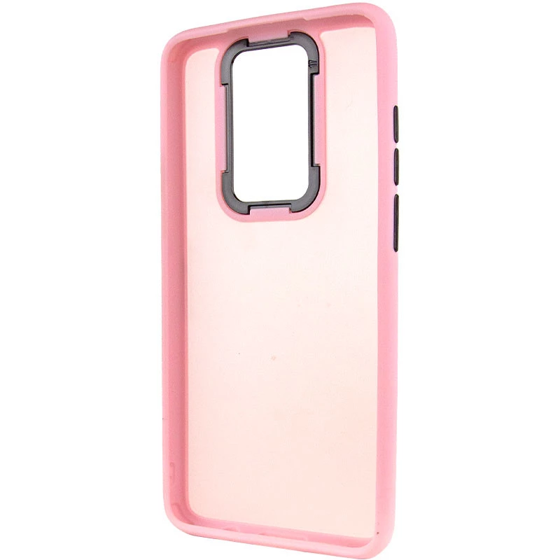 Чехол TPU+PC Lyon Frosted на Xiaomi Redmi Note 8 Pro – Pink. Фото 4 из 7