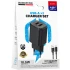 МЗП Borofone BAS81A Star 10.5W (2USB-A) + кабель USB to Type-C – Black. Фото 2 з 3
