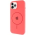 Чехол Silicone Armor Max with MagSafe для Apple iPhone 11 Pro (5.8") – Арбузный / Watermelon red. Фото 3 из 9