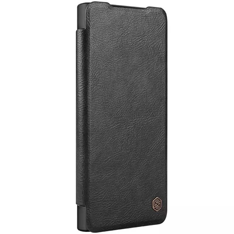 Шкіряний чохол (книжка) Nillkin Qin Prop для Samsung Galaxy S24 Ultra – Black. Фото 1 з 10
