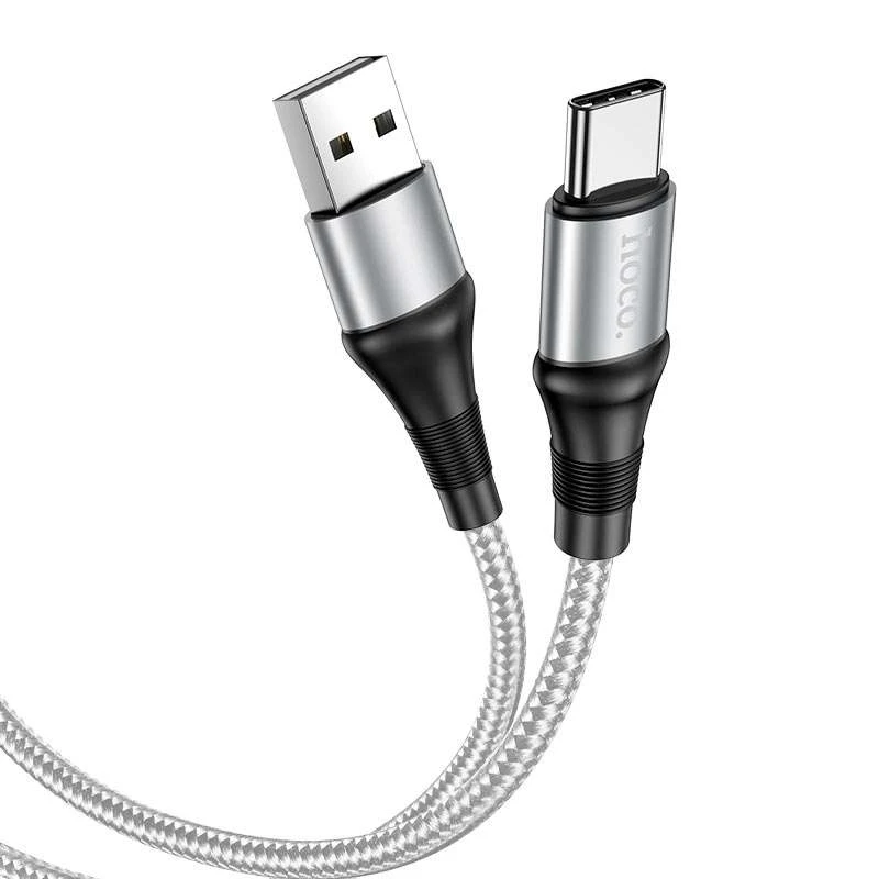 Дата кабель Hoco X50 "Excellent" USB to Type-C (1m) – Серый. Фото 3 из 5