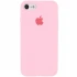 Чехол Silicone Case с закрытым низом для Apple iPhone 6/6s (4.7") – Розовый / Light pink. Фото 1 из 1