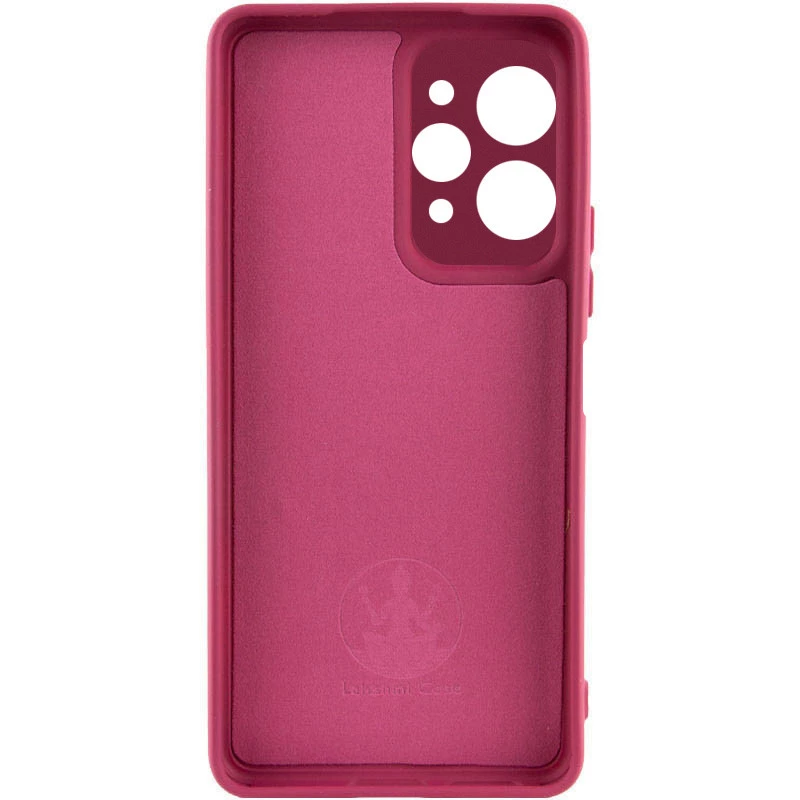 Чохол Silicone Case Lakshmi з закритою камерою на Xiaomi Redmi 12 – Бордовий / Marsala. Фото 6 з 10