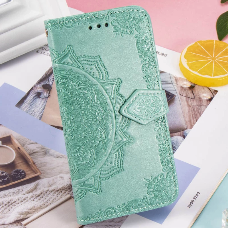 Кожаный чехол-книжка Art Case с визитницей для Xiaomi Redmi Note 4X / Note 4 (Snapdragon) – Бирюзовый. Фото 8 из 8