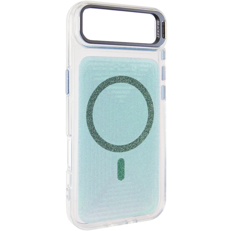 Чехол TPU+PC Jewel Sparkle with MagSafe для Apple iPhone 17 Air (6.5") – Aqua Blue. Фото 2 из 8