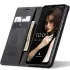 Шкіряний чохол-книжка CaseMe Velvet Nubuck для Samsung Galaxy A27 – Black. Фото 4 з 5