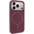 Чехол Silk Full Protective (AA) NO LOGO with Magnetic Fit для Apple iPhone 17 Pro Max (6.9") – Бордовый / Plum. Фото 1 из 1