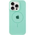 Чехол Silicone Armor Max with MagSafe для Apple iPhone 15 Pro Max (6.7") – Зеленый / Spearmint. Фото 1 из 1