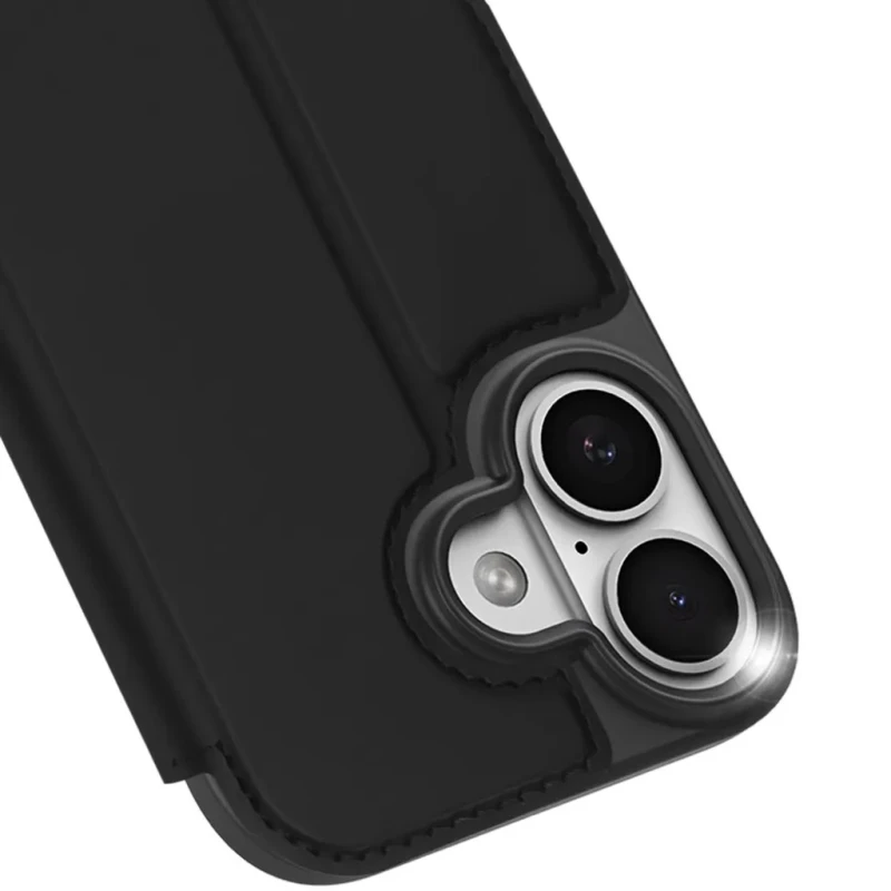Чохол-книжка Dux Ducis на Apple iPhone 17 (6.3") – Чорний. Фото 5 з 6