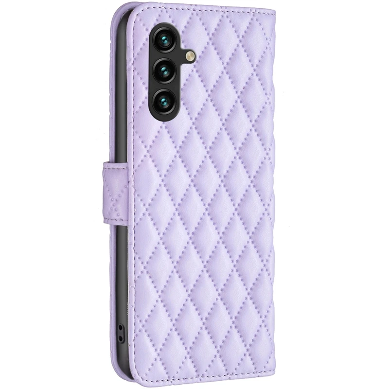 Кожаный чехол-книжка Sweet Line для Samsung Galaxy A57 5G – Purple. Фото 2 из 4