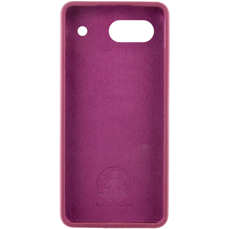 Чохол Silicone Case Lakshmi Premium із закритою камерою для Google Pixel 7a – Бордовий / Plum. Фото 3 з 5