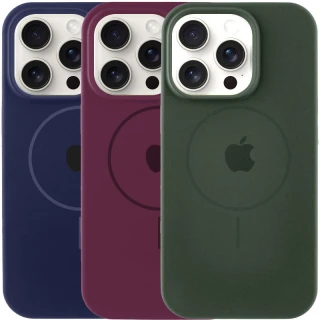 Чохол Silicone Case Full Protective (AA) V2 with MagSafe для Apple iPhone 17 Pro Max (6.9") фото 1 з 3