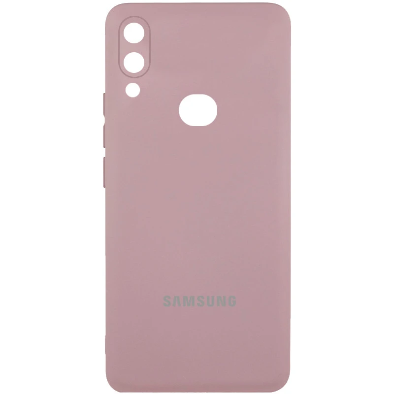Чохол Silicone Case Lakshmi Premium L з закритою камерою на Samsung Galaxy A10s – Рожевий / Pink Sand. Фото 1 з 1