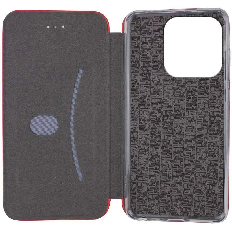 Чохол-книжка класичний на Xiaomi Redmi 12C / Poco C55 – Червоний. Фото 3 з 3