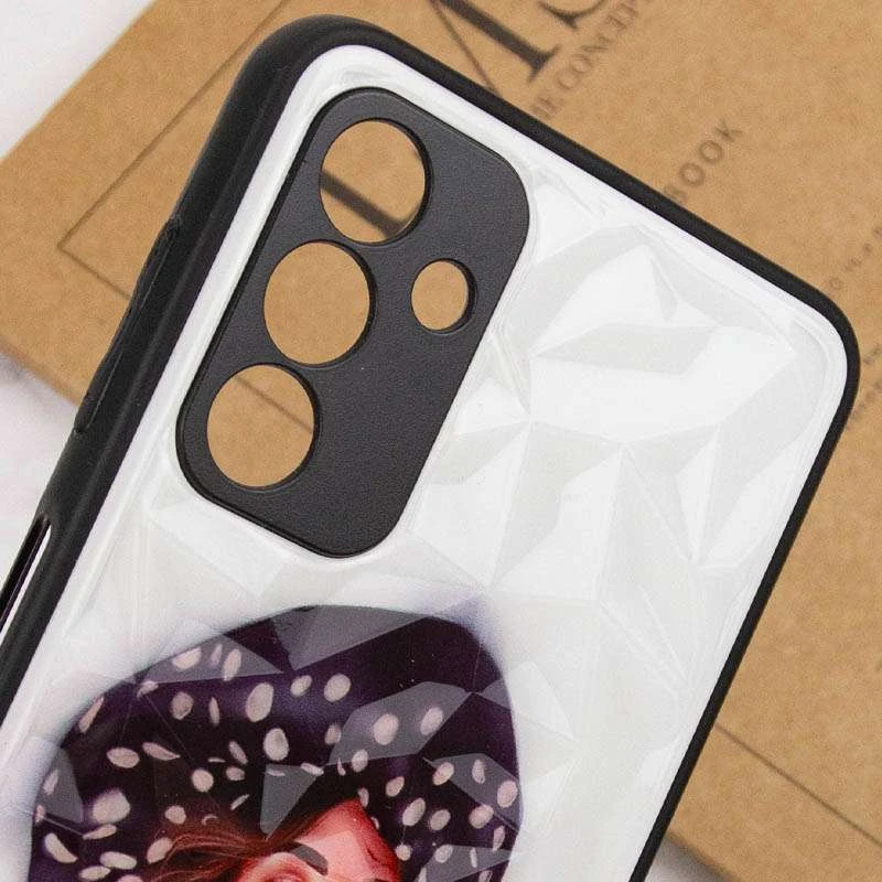 Скляний чохол Prisma Ladies на Samsung Galaxy A34 5G – Girl in a hat. Фото 4 з 4