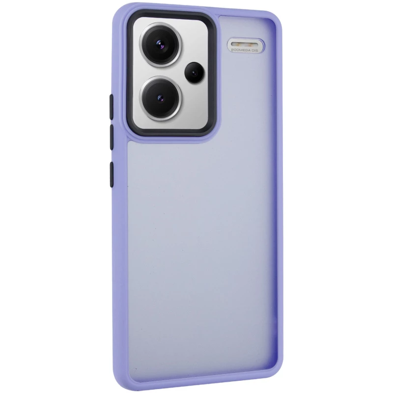 Чехол TPU+PC Lyon Frosted на Xiaomi Redmi Note 13 Pro+ – Purple. Фото 2 из 8