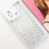 Чохол з блискітками та захистом камери на Xiaomi Redmi 12C / Poco C55 – Білий. Фото 5 з 7