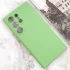 Чохол Silicone Case Lakshmi Premium із закритою камерою для Samsung Galaxy S24 Ultra – М'ятний / Mint. Фото 3 з 9