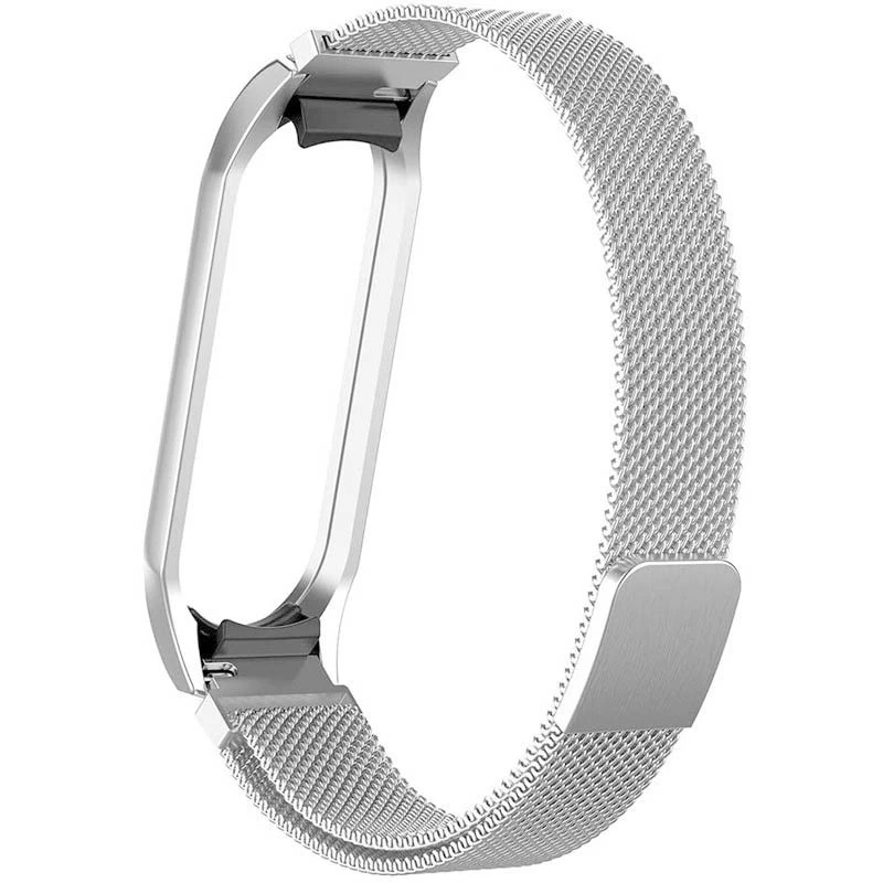 Ремінець Milanese Loop Design для Xiaomi Mi Band 7 – White. Фото 1 з 7