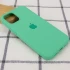 Чохол Silicone Case з закритим низом на Apple iPhone 14 (6.1") – Зелений / Spearmint. Фото 2 з 3