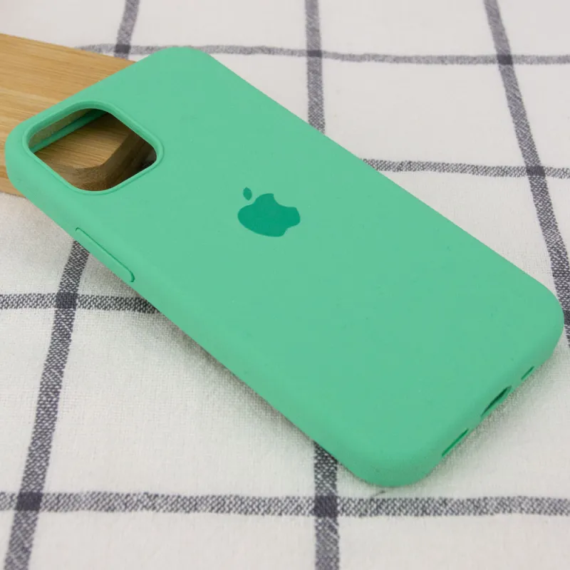 Чехол Silk Full Protective (AA) для Apple iPhone 14 Plus (6.7") – Зеленый / Spearmint. Фото 2 из 3