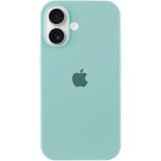 Чохол Silk Full Protective (AA) для Apple iPhone 17 (6.3") — Бірюзовий / Beryl