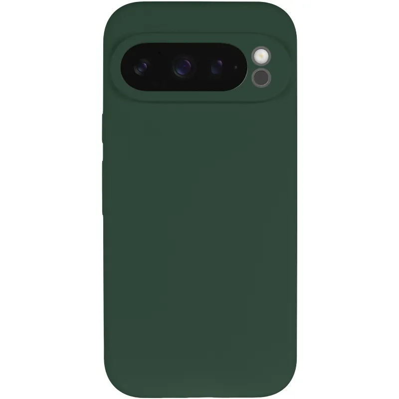 Чохол Silicone Case Lakshmi Premium із закритою камерою для Google Pixel 9 Pro – Зелений / Cyprus Green. Фото 4 з 8