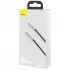 Дата кабель Baseus Cafule Series Metal Type-C to Type-C 100W (1m) – Чорний. Фото 6 з 6