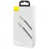 Дата кабель Baseus Cafule Series Metal Type-C to Type-C 100W (2m) – Чорний. Фото 6 з 6