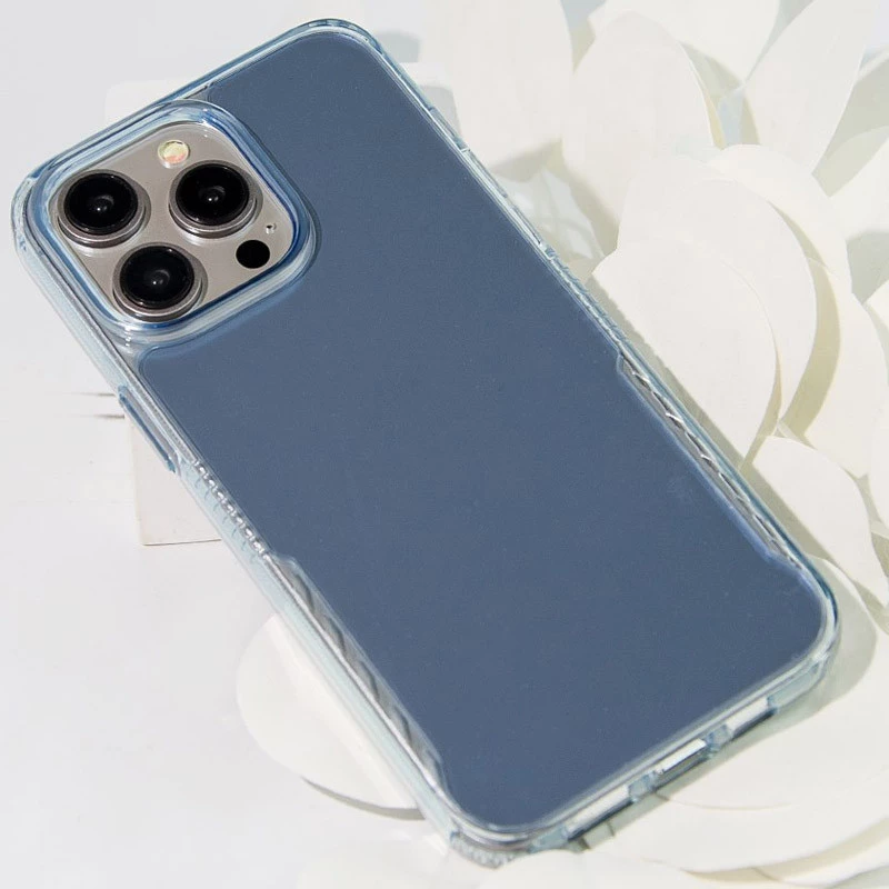 Ребристий силіконовий чохол на Apple iPhone 14 Pro Max (6.7") – Blue. Фото 5 з 5
