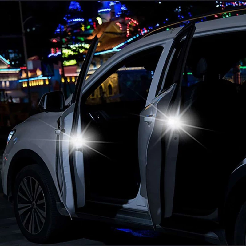 Автомобільна лампа Baseus Warning Light, дверна, (2 шт/уп) (CRFZD) – Чорний. Фото 5 з 6