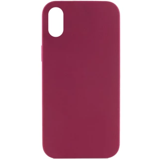 Чохол з закритим низом Silicone Case на Apple iPhone XR (6.1") фото 1 з 3