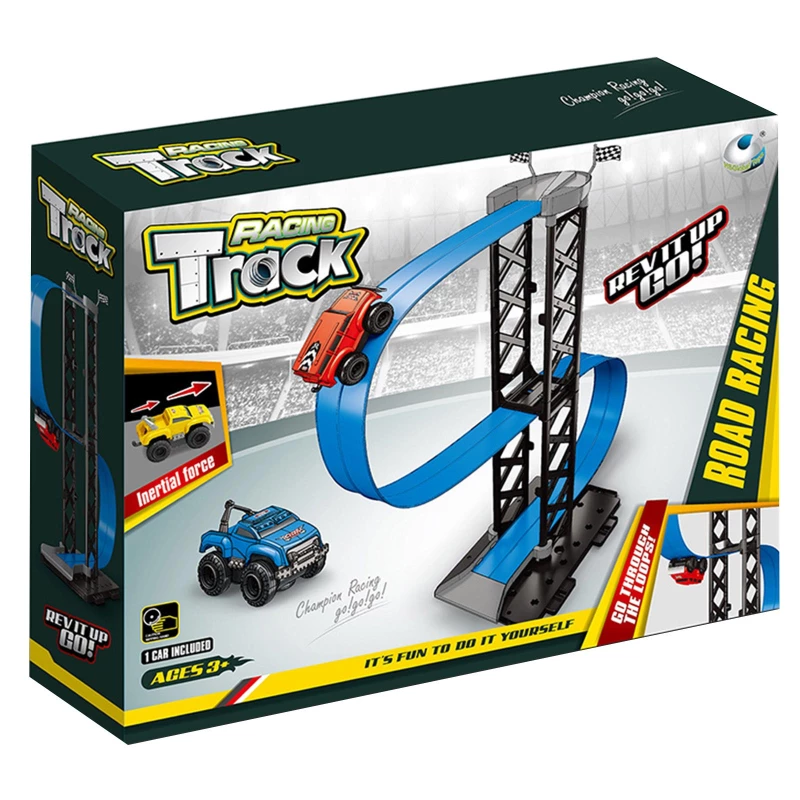 Інтерактивний трек з інерційною машинкою SHT 088-8 (1CAR) – Blue. Фото 2 з 2