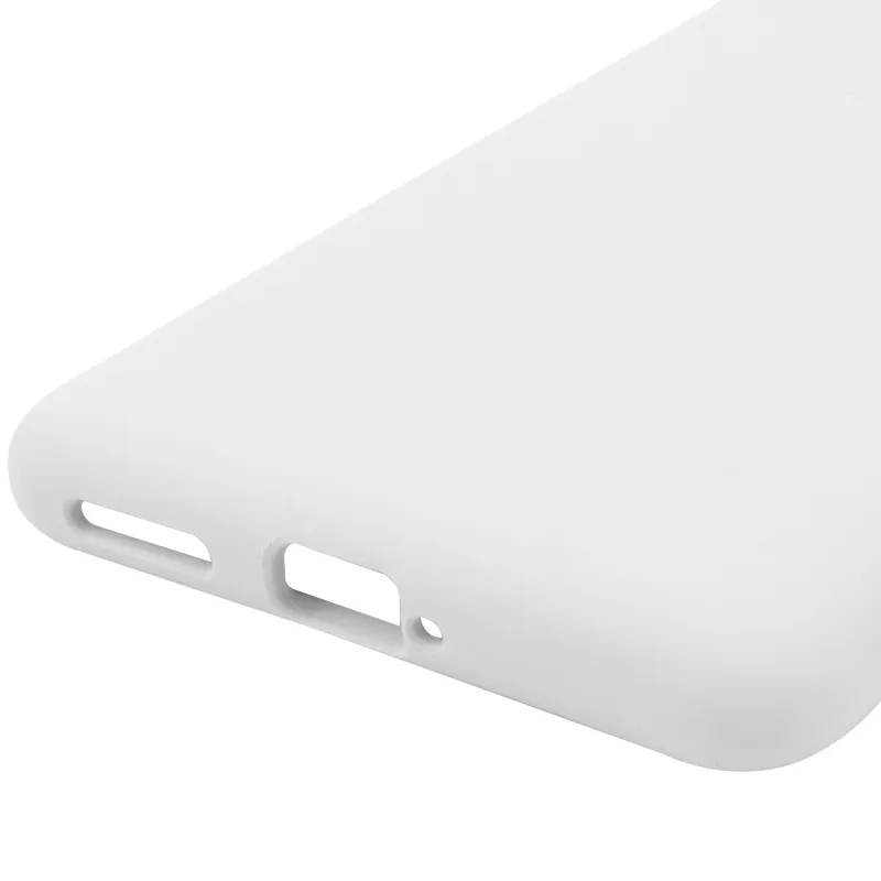 Чохол Silicone Case Lakshmi Premium із закритою камерою для Motorola Edge 60 Fusion – Білий / White. Фото 6 з 6