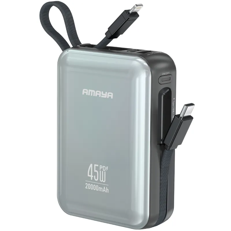 Портативное ЗУ Power Bank Amaya F213C PD45W with cable 20000 mAh фото 1 из 1