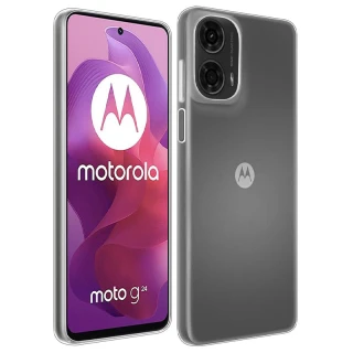 Ультратонкий силіконовий чохол 1мм на Motorola Moto G24 фото 1 з 1