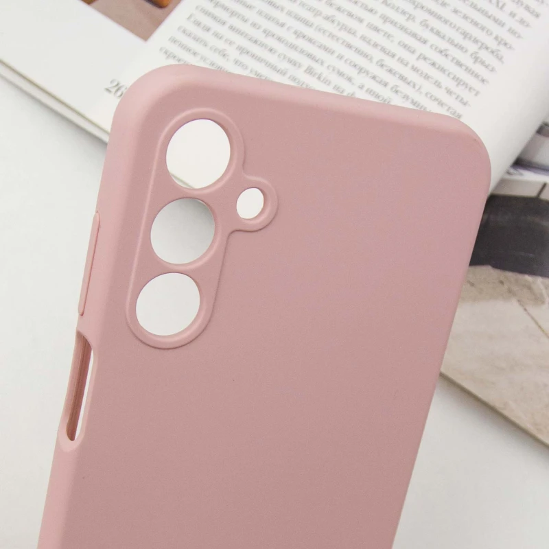 Чохол Silicone Case Lakshmi Premium L з закритою камерою на Samsung Galaxy A14 4G/5G – Рожевий / Pink Sand. Фото 5 з 7