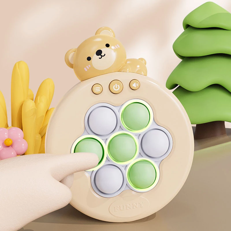 Портативна гра Pop-it Speed Push Game Ver.6 – Bear. Фото 4 з 5