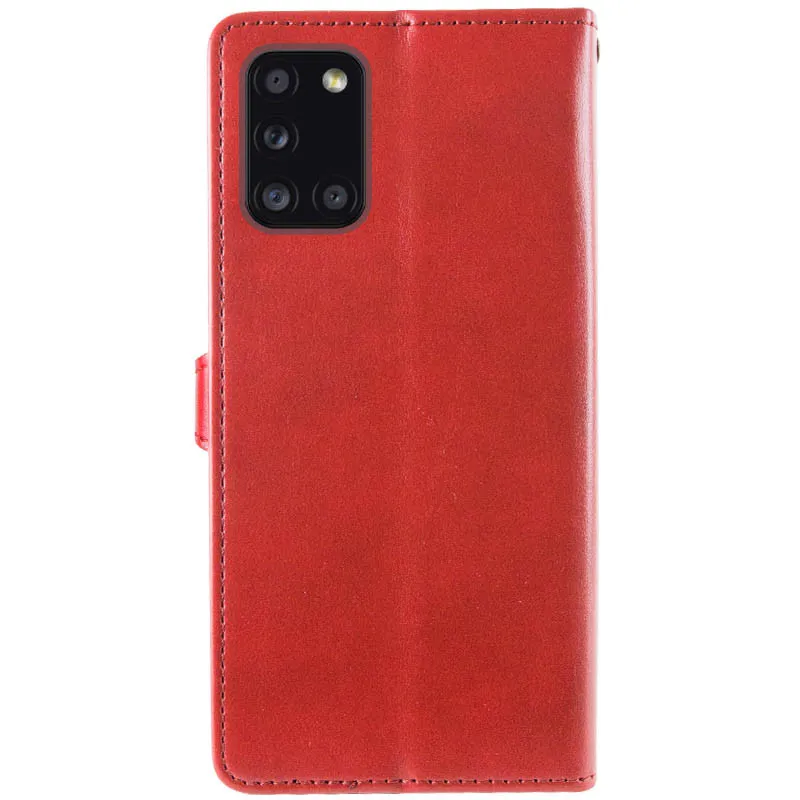 Чохол-книжка GETMAN Gallant  на Samsung Galaxy A31 – Червоний. Фото 8 з 10