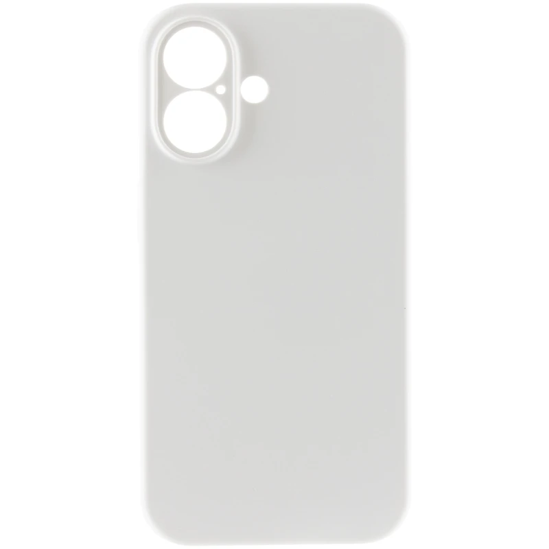 Чохол Silk Full Camera Protective (AA) NO LOGO для Apple iPhone 17 (6.3") – Білий / White. Фото 9 з 10