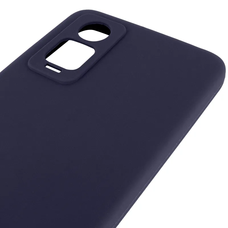 Чохол Silicone Cover Ummi Lakshmi Full Camera (AA) для Motorola Edge 50 – Синій / Midnight blue. Фото 8 з 10