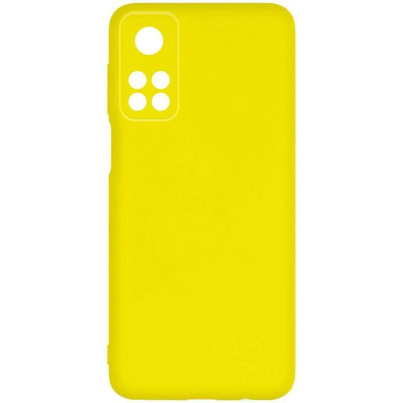 Чохол Silicone Case Lakshmi з закритою камерою на Xiaomi Poco X4 Pro 5G – Жовтий / Flash. Фото 4 з 6