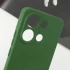 Чохол Silicone Case Lakshmi Plus з закритою камерою на Xiaomi Redmi Note 13 5G – Зелений / Dark green. Фото 4 з 6