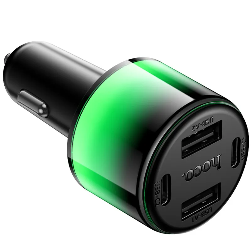 АЗУ Hoco Z69 Vivido PD24W+QC3.0 (2USB-A/2C) – Black. Фото 6 из 6