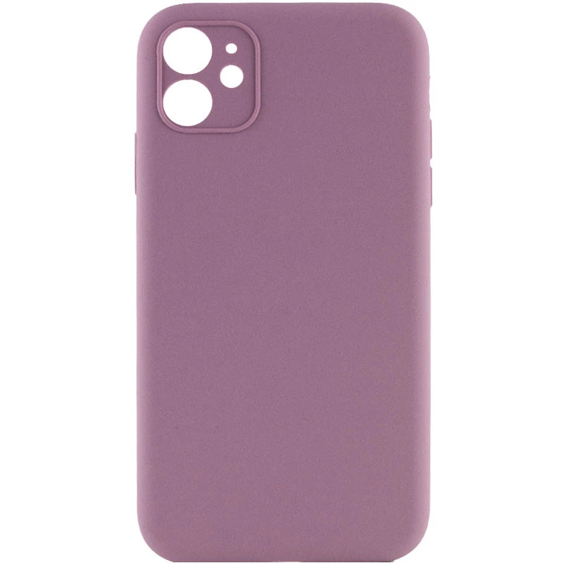 Чохол з захистом камери Silicone Case для Apple iPhone 12 (6.1") – Ліловий / Lilac Pride. Фото 1 з 3