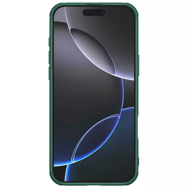 Пластиковая накладка Nillkin Pro для Apple iPhone 16 Pro Max – Зеленый / Deep Green. Фото 4 из 7